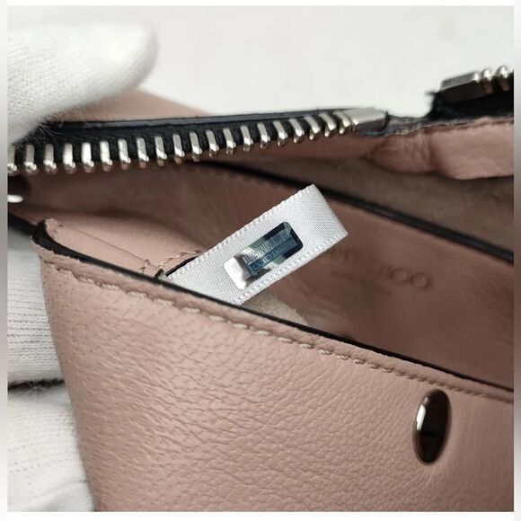 JIMMY CHOO RAVEN HOBO LUXURY LEATHER SHOULDER SATCHEL TOTE HANDBAG - Picture 9 of 14